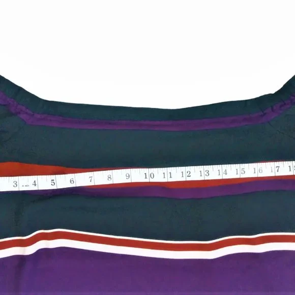 I-N-C Womens Striped Pullover Blouse, Multicoloure - Picture 8 of 10